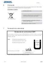 Preview for 71 page of Denios base-line 1 FA Operating Manual