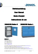 Denios DENSORB Station L User Manual preview