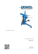 Denios Drumlifter LD-SK Original Instructions Manual preview