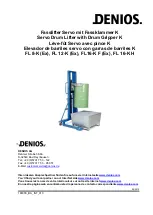 Preview for 1 page of Denios FL 12-K Manual