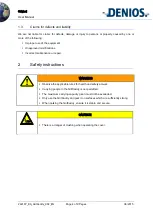 Preview for 4 page of Denios GritCaddy User Manual