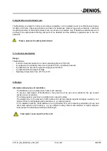 Preview for 10 page of Denios Multistore 19.16 User Manual