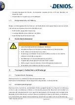 Preview for 5 page of Denios PolySafe-Depot Typ K User Manual