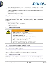 Preview for 12 page of Denios PolySafe-Depot Typ K User Manual