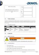 Preview for 16 page of Denios PolySafe-Depot Typ K User Manual