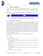 Preview for 3 page of Denios PolySafe Depot Type C User Manual