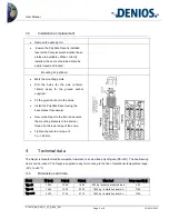 Preview for 5 page of Denios PolySafe Depot Type C User Manual