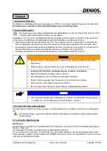 Preview for 3 page of Denios PolySafe Euro Manual