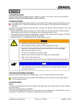 Preview for 5 page of Denios PolySafe Euro Manual