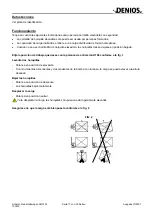 Предварительный просмотр 17 страницы Denios SHW M Manual