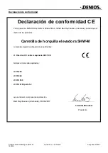 Предварительный просмотр 19 страницы Denios SHW M Manual