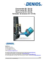 Denios SV Manual preview