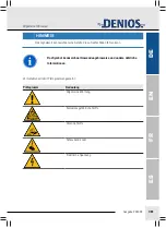 Предварительный просмотр 7 страницы Denios VH-WSC Series Operating Instructions Manual