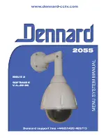 Предварительный просмотр 1 страницы Dennard 2055 Menu System Manual