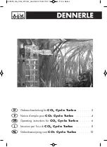 Предварительный просмотр 1 страницы Dennerle CO2 Cyclo Turbo Operating Instructions Manual