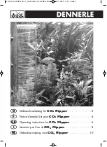 Предварительный просмотр 1 страницы Dennerle CO2 Flipper Operating Instructions Manual