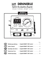 Предварительный просмотр 1 страницы Dennerle DUOMAT 1200 Comfort Operating Instructions Manual