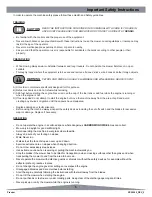 Предварительный просмотр 6 страницы Dennis Premier 30" Instruction Manual