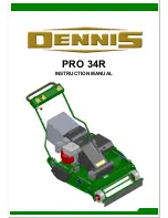 Dennis PRO 34R Instruction Manual предпросмотр