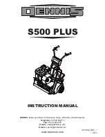 Preview for 1 page of Dennis S500 PLUS Instruction Manual