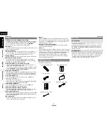 Предварительный просмотр 8 страницы Denon 2010CI - DBP Blu-Ray Disc Player Owner'S Manual