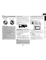 Предварительный просмотр 11 страницы Denon 2010CI - DBP Blu-Ray Disc Player Owner'S Manual