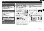 Preview for 43 page of Denon 2310CI - AVR AV Receiver Owner'S Manual