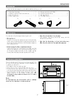 Предварительный просмотр 7 страницы Denon 5805 - AVR AV Receiver Operating Instructions Manual