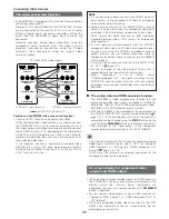 Предварительный просмотр 28 страницы Denon 5805 - AVR AV Receiver Operating Instructions Manual