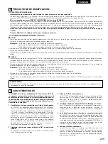 Предварительный просмотр 5 страницы Denon ADV-M51 (French) Operating Instructions Manual