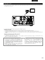 Предварительный просмотр 11 страницы Denon ADV-M51 (French) Operating Instructions Manual