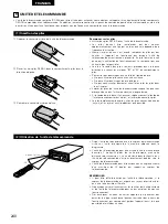 Предварительный просмотр 20 страницы Denon ADV-M51 (French) Operating Instructions Manual