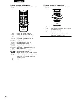 Предварительный просмотр 22 страницы Denon ADV-M51 (French) Operating Instructions Manual