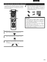 Предварительный просмотр 23 страницы Denon ADV-M51 (French) Operating Instructions Manual