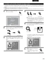 Предварительный просмотр 33 страницы Denon ADV-M51 (French) Operating Instructions Manual