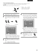 Предварительный просмотр 35 страницы Denon ADV-M51 (French) Operating Instructions Manual