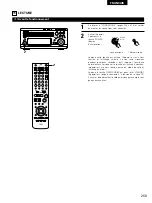 Предварительный просмотр 39 страницы Denon ADV-M51 (French) Operating Instructions Manual