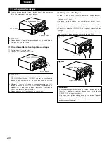 Предварительный просмотр 40 страницы Denon ADV-M51 (French) Operating Instructions Manual