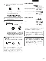 Предварительный просмотр 45 страницы Denon ADV-M51 (French) Operating Instructions Manual