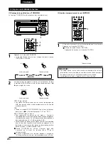 Предварительный просмотр 46 страницы Denon ADV-M51 (French) Operating Instructions Manual