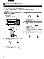 Предварительный просмотр 50 страницы Denon ADV-M51 (French) Operating Instructions Manual