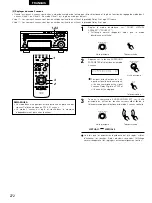 Предварительный просмотр 52 страницы Denon ADV-M51 (French) Operating Instructions Manual