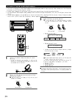 Предварительный просмотр 58 страницы Denon ADV-M51 (French) Operating Instructions Manual