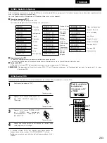 Предварительный просмотр 63 страницы Denon ADV-M51 (French) Operating Instructions Manual