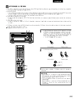 Предварительный просмотр 65 страницы Denon ADV-M51 (French) Operating Instructions Manual