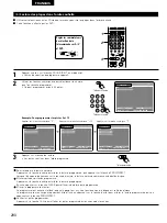 Предварительный просмотр 70 страницы Denon ADV-M51 (French) Operating Instructions Manual