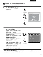 Предварительный просмотр 91 страницы Denon ADV-M51 (French) Operating Instructions Manual