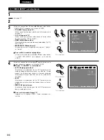 Предварительный просмотр 96 страницы Denon ADV-M51 (French) Operating Instructions Manual