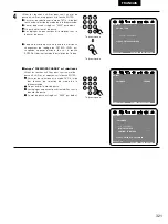 Предварительный просмотр 101 страницы Denon ADV-M51 (French) Operating Instructions Manual