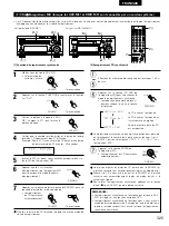 Предварительный просмотр 105 страницы Denon ADV-M51 (French) Operating Instructions Manual